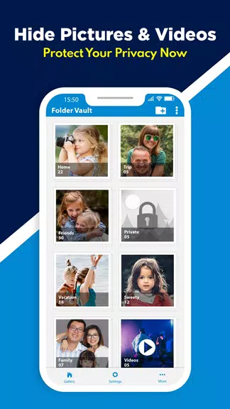 Folder, File & Gallery Locker Zrzut ekranu 1