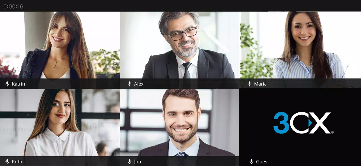 3CX Video Conference ဖန်သားပြင်ဓာတ်ပုံ 0