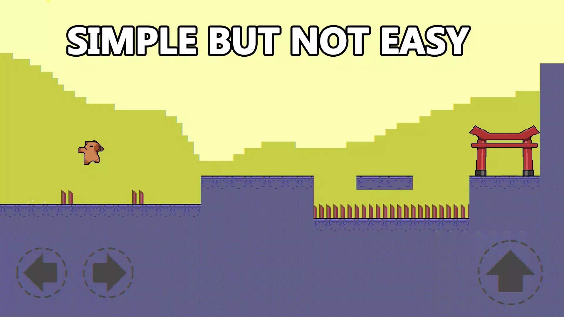 Capy to the Moon: Troll Level Capture d'écran 0