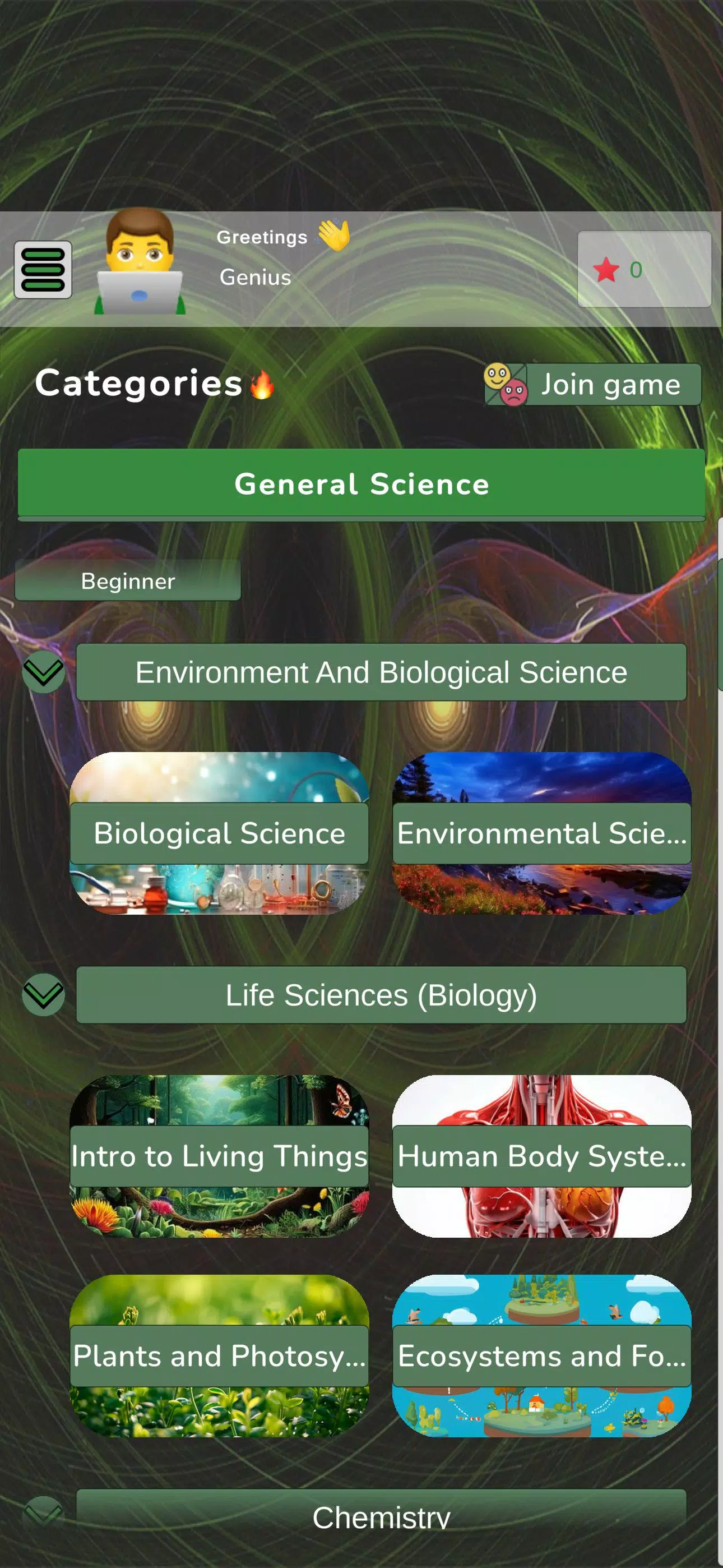 General Science 스크린샷 0