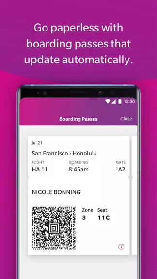 Hawaiian Airlines 螢幕截圖 2