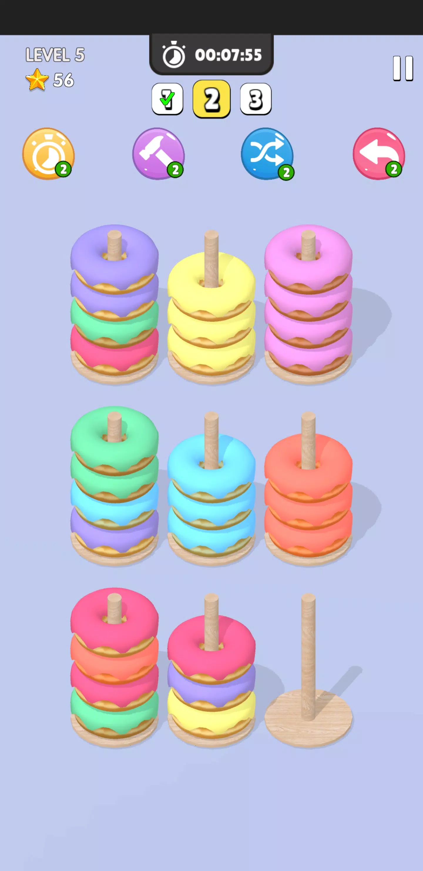 Donut Sort স্ক্রিনশট 1