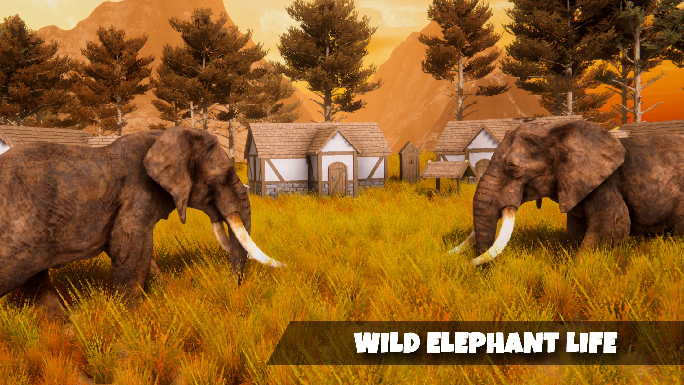 Elephant Simulator Wild Life ภาพหน้าจอ 1