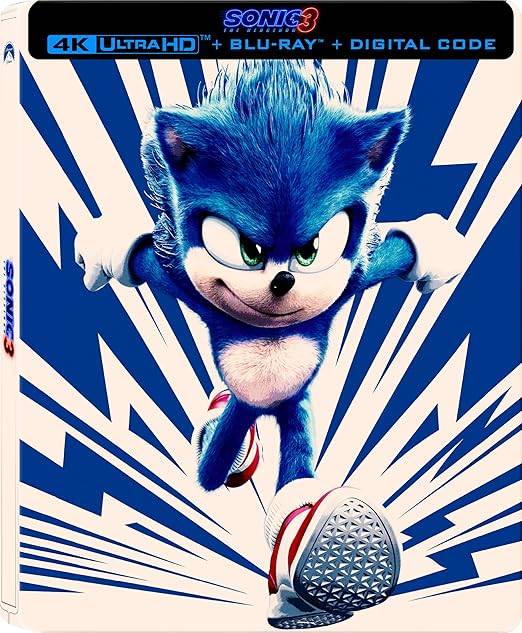 Sonic the Hedgehog 3 Blue Steelbook