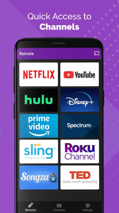 Remote Control for Roku TV Zrzut ekranu 1