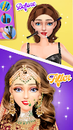 Schermata Stylist Wedding Makeup Games 1