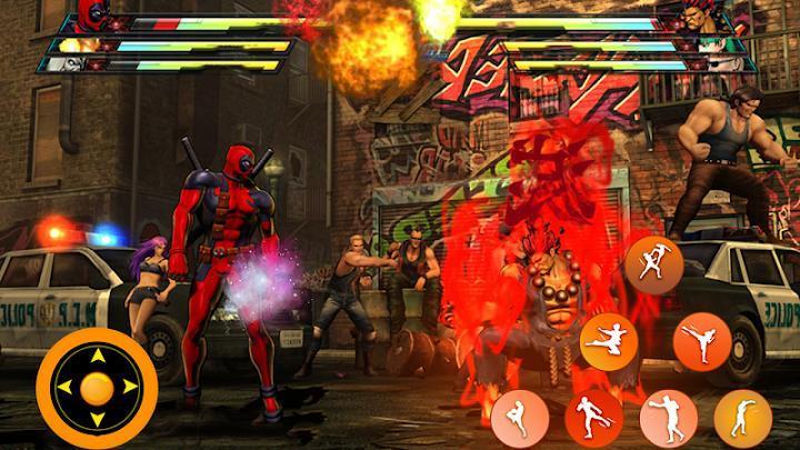 SuperHero Fighting Game:Taken7 স্ক্রিনশট 2