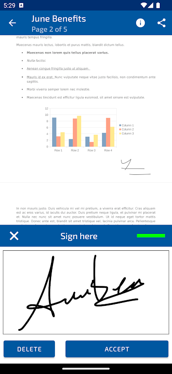 Schermata Sign PDF Documents SIGNply 0