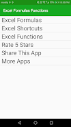 Learn Excel Formulas Functions 스크린샷 0
