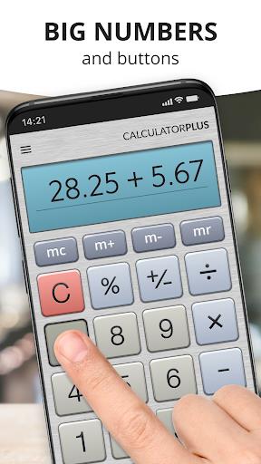 Calculator Plus with History Screenshot 3