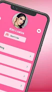 Kim Loaiza Fake call : chat & 스크린샷 1