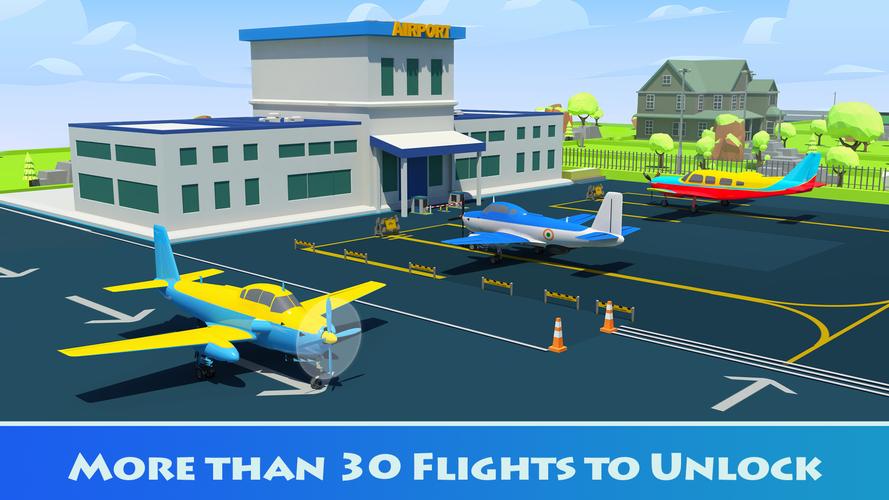 Airport Tycoon Manager Games Скриншот 1