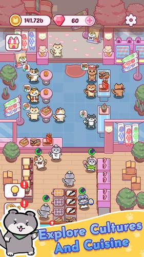 Cat Bar - Restaurant Tycoon स्क्रीनशॉट 2