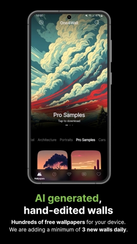 One4Wall: AI Wallpapers Ảnh chụp màn hình 0