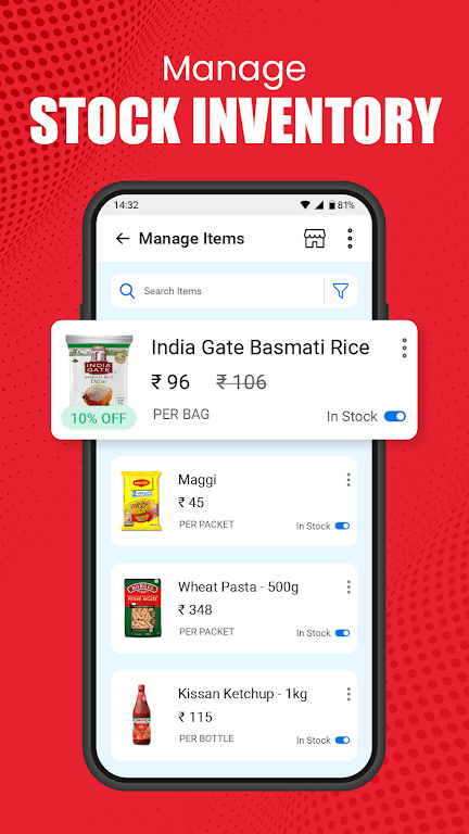 Vyapar Invoice Billing App Captura de tela 1