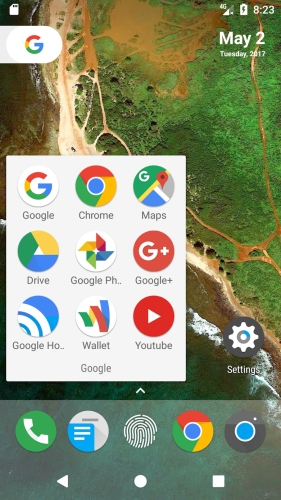 N+ Launcher Pro – Nougat 7.0 Captura de pantalla 2
