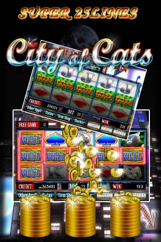SUPER 25LINES CITY OF CATS Captura de pantalla 2