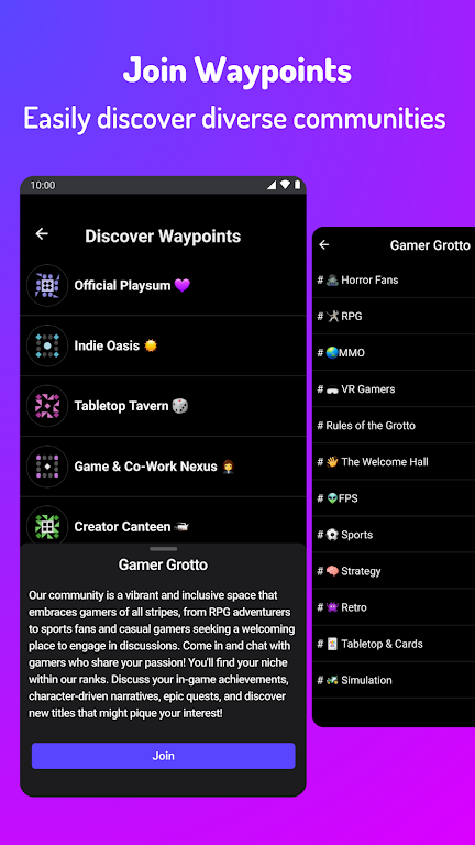 Playsum: find gaming friends Tangkapan skrin 1
