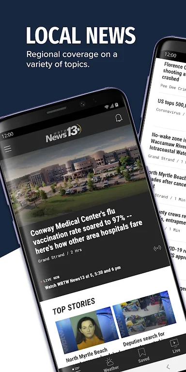 WBTW News 13 Myrtle Beach, SC Ảnh chụp màn hình 0