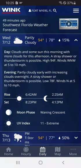 WINK Weather Ekran Görüntüsü 3