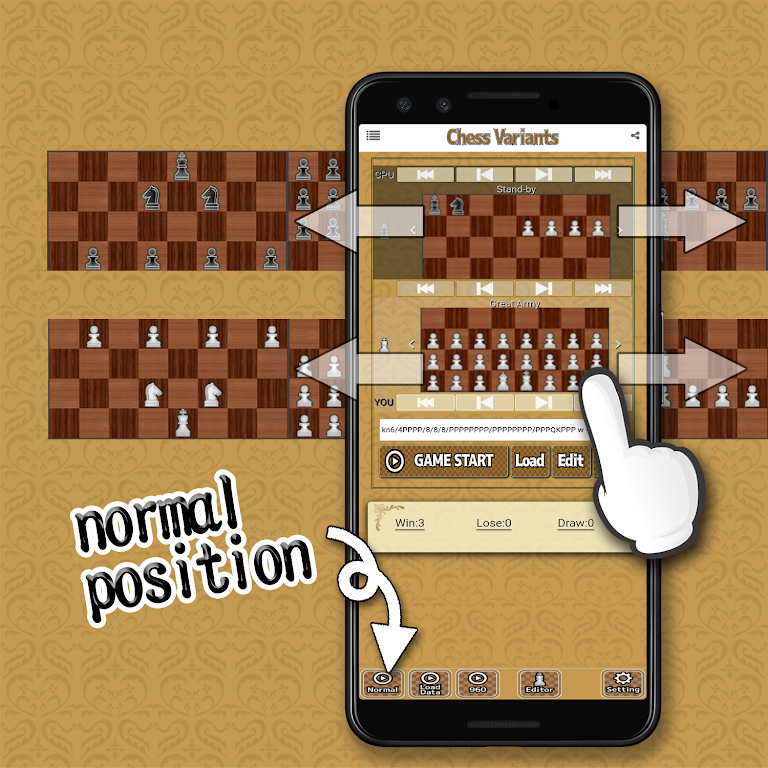 Chess Variants Ekran Görüntüsü 0