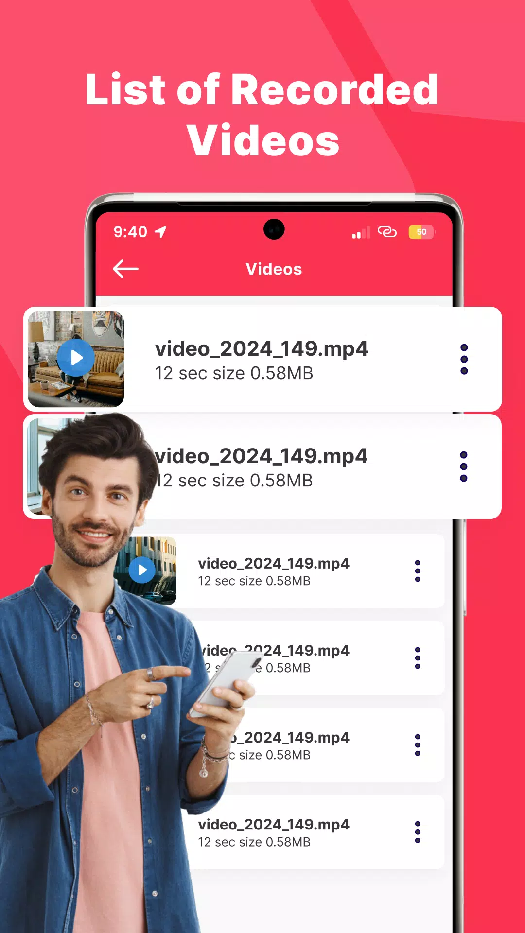 Offscreen Video Recorder ဖန်သားပြင်ဓာတ်ပုံ 2