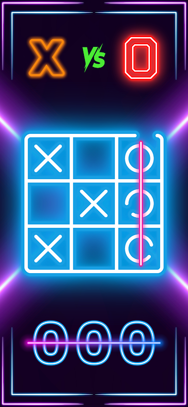 Tic Tac Toe - Multi Player ภาพหน้าจอ 0