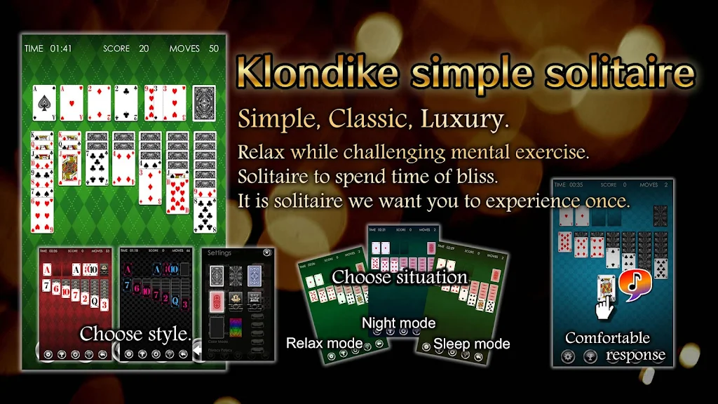 Solitaire Klondike HD 스크린샷 0