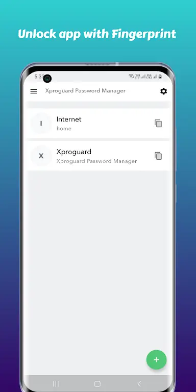 Xproguard Password Manager 螢幕截圖 2