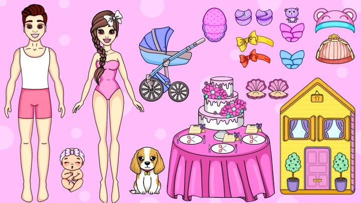 Sweet Dolls Dress Up Makeover ဖန်သားပြင်ဓာတ်ပုံ 0