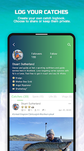 Rippton–Social  Fishing App, Fishing Map, Logbook Скриншот 2