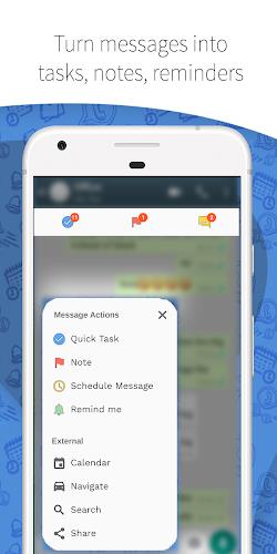 Wasavi: Auto message scheduler Schermafbeelding 2