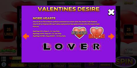 Valentine Desire More Hearts应用截图第1张