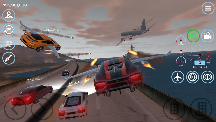 Car Sim | Open World Captura de tela 1