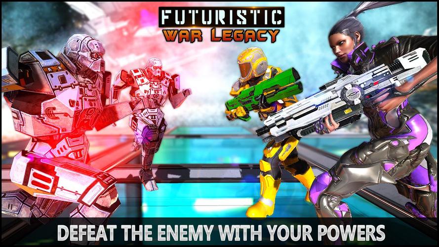 Futuristic War Robots Legacy Capture d'écran 1
