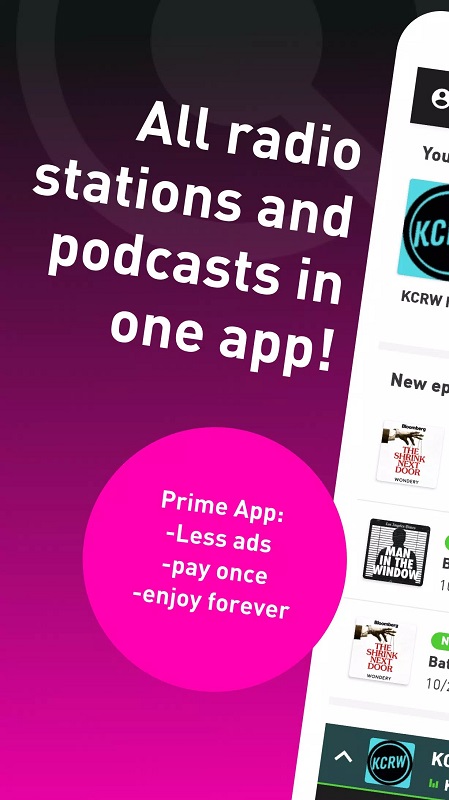 radio.net PRIME स्क्रीनशॉट 0