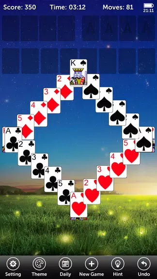 FreeCell Pro - No Wifi Schermafbeelding 0