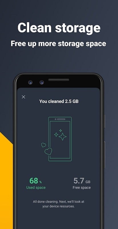 AVG Cleaner - App de limpeza Captura de tela 1