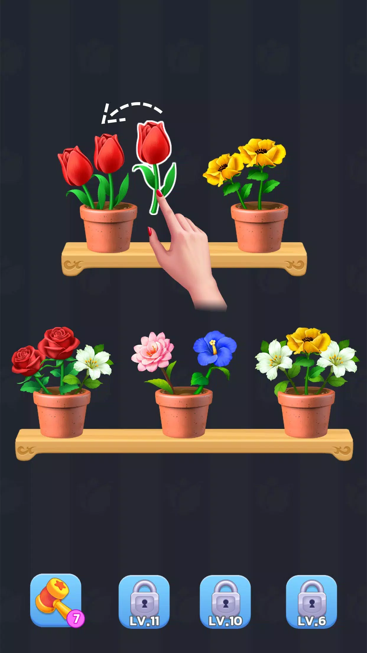 Blossom Sort® - Flower Games Ekran Görüntüsü 0