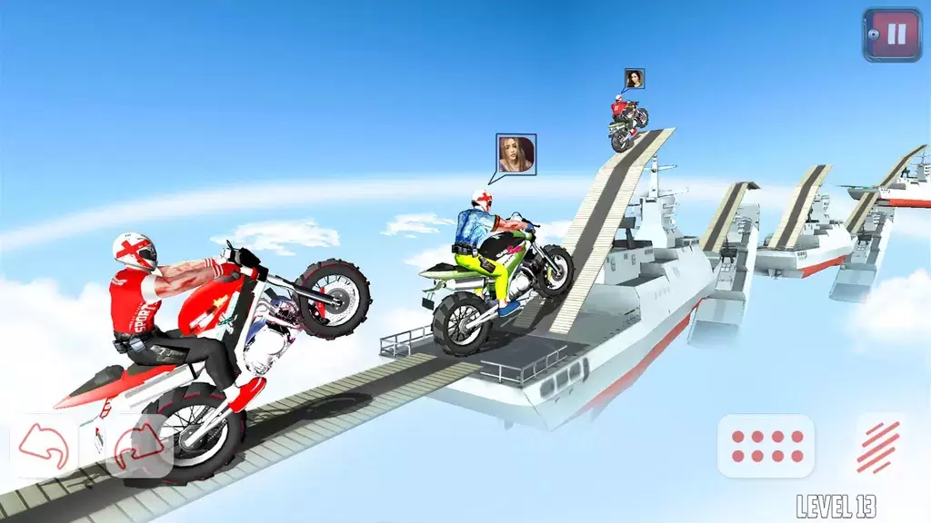 Dirt Bike Moto Real Race Game Captura de tela 1