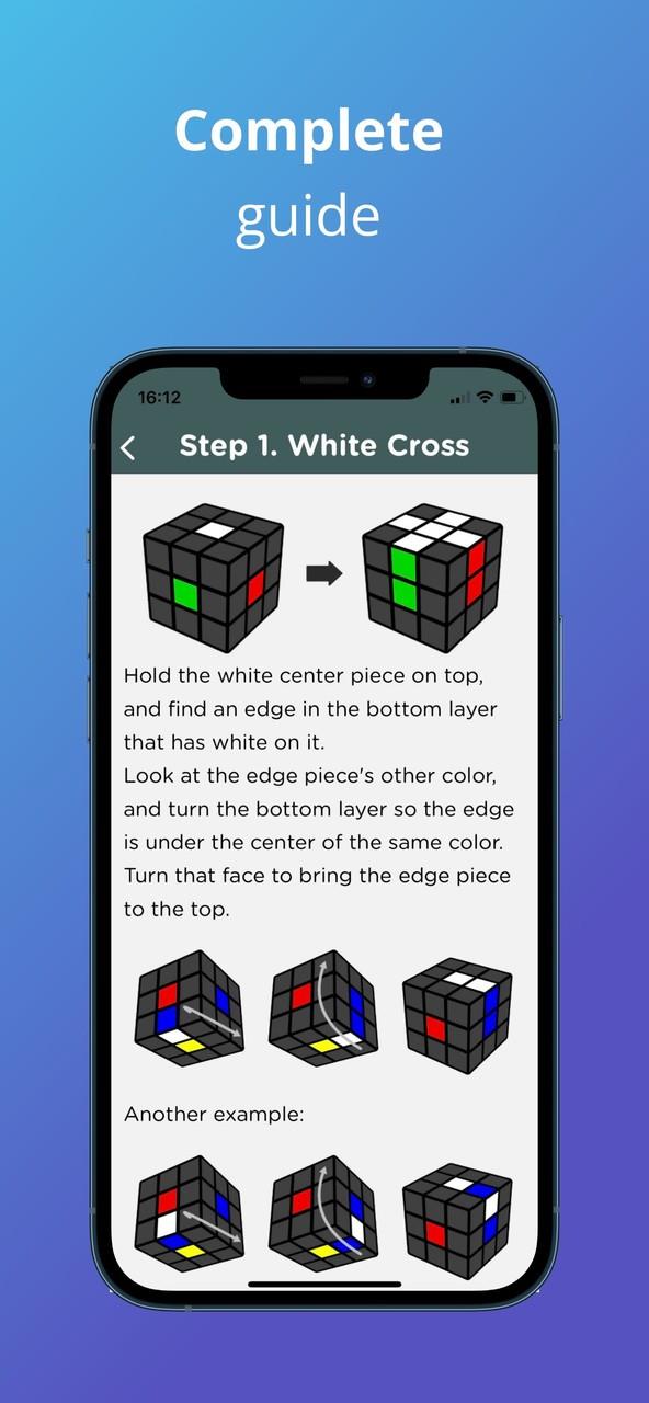 Rubik Cube: Solver and Guide Ảnh chụp màn hình 3