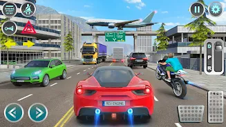 Real Driving School: Car Games Ekran Görüntüsü 3