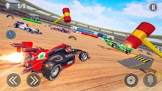 Formula Car Crash Mad Racing স্ক্রিনশট 1