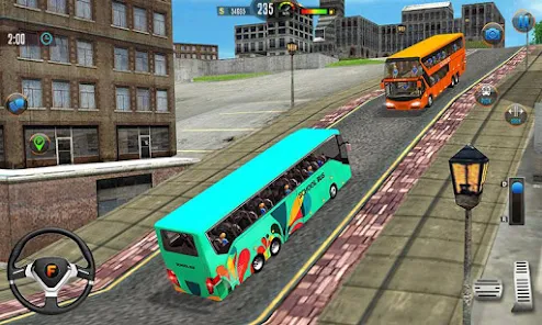 Offroad School Bus Drive Games স্ক্রিনশট 2