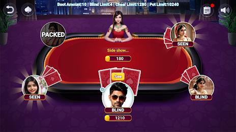 Teen Patti Card Game Captura de pantalla 2