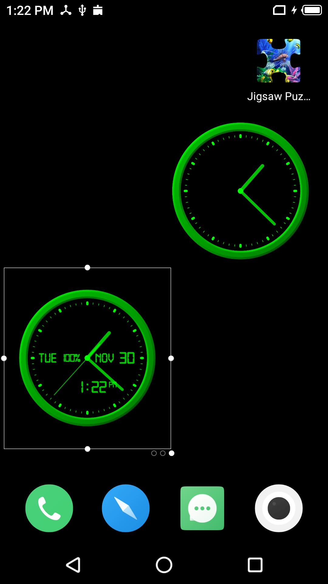 Schermata Analog Clock-7 Mobile 3