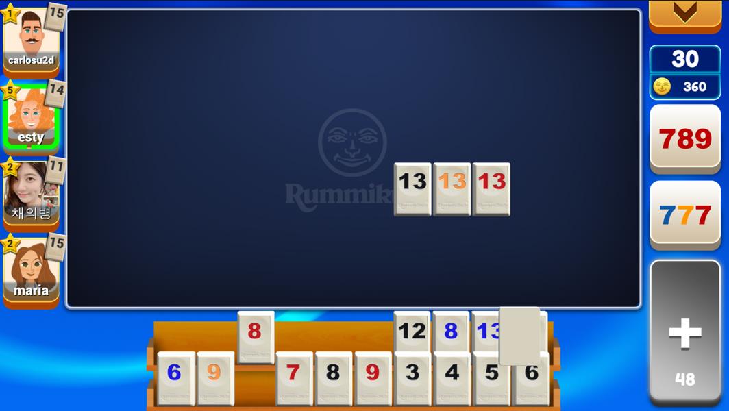 Rummikub स्क्रीनशॉट 1