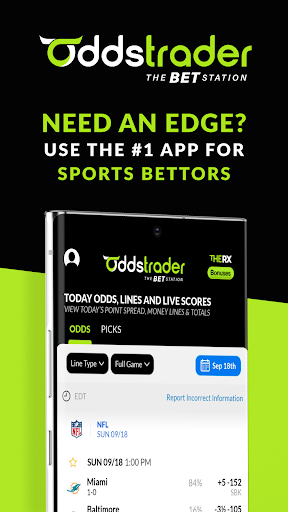 OddsTrader: Sports Betting Ekran Görüntüsü 0