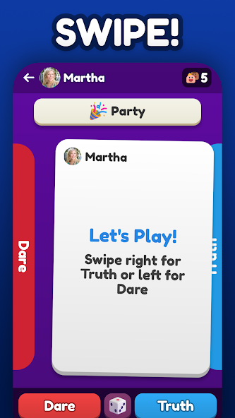 Truth Or Dare 2 - Chat Party Mod Zrzut ekranu 1