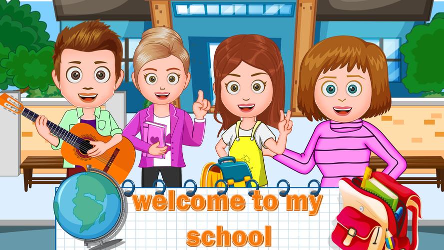 My Family Town : City School应用截图第0张